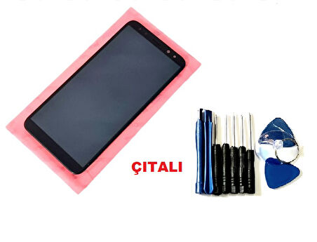 Huawei Uyumlu MATE 10 Lite Lcd Ekran Dokunmatik (ÇITALI TAMİR SETİ) SİYAH