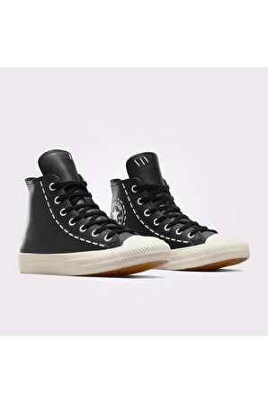 Chuck Taylor All Star Bold Stitch Kadın Siyah Sneaker