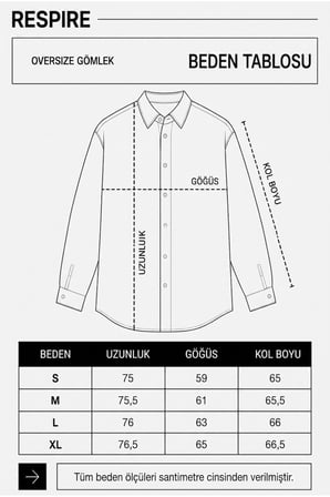 Erkek Minimal Baskılı Oversize Dokulu Gömlek Lacivert