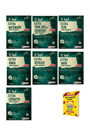 11. Sınıf Tüm Dersler Soru Bankası Extra 7li Set