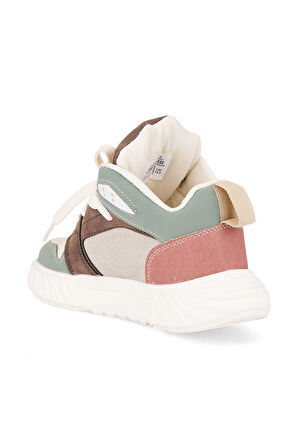 Unisex Çocuk Spor Ayakkabı Ortopedik Bağcıklı Cırtlı Desenli Kaymaz Taban Yürüyüş Sneaker 537