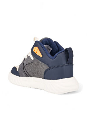 Unisex Çocuk Spor Ayakkabı Ortopedik Bağcıklı Cırtlı Desenli Kaymaz Taban Yürüyüş Sneaker 537