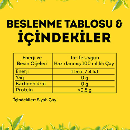 Lipton Yellow Label Dökme Çay 1000 Gr