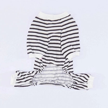 Pawstar Siyah Let Me Sleep Kedi Köpek Pijama Tulum