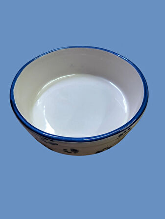 PATİLİ SERAMİK MAMA/SU KABI 