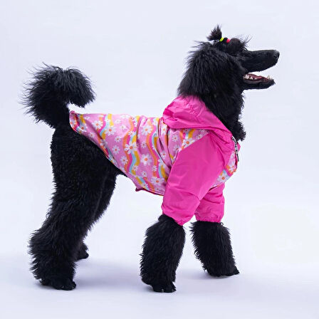 Florence Daisy Kedi Köpek Polarlı Yağmurluk