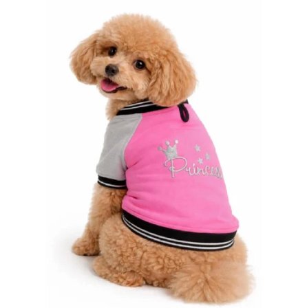 PRINCESS - PEMBE GRİ KEDİ KÖPEK KOLEJ CEKET