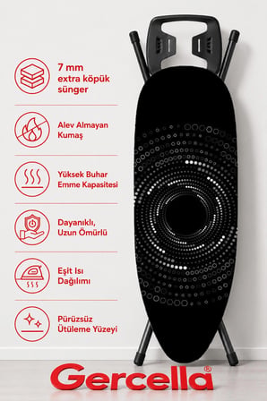 (HEDİYELİ) CROSS ÜTÜ MASASI KILIFI BEZİ ÖRTÜSÜ