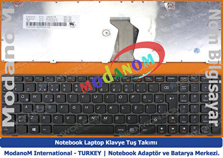 lenovo ideapad z580 klavye türkçe siyah sıfır q