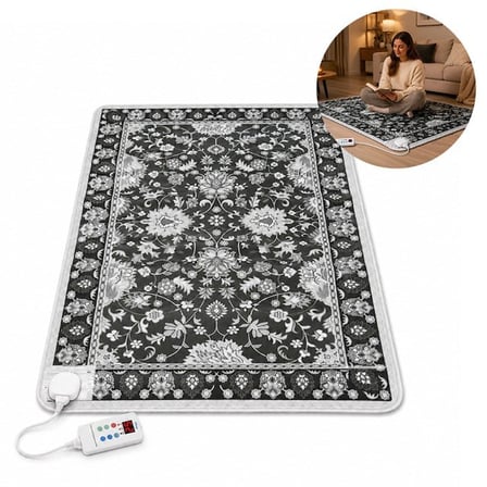 TY-1*2 859W 100X200CM Isıtmalı Pad Halı - Dijital Termostatlı Karbon Kristal Teknolojisi