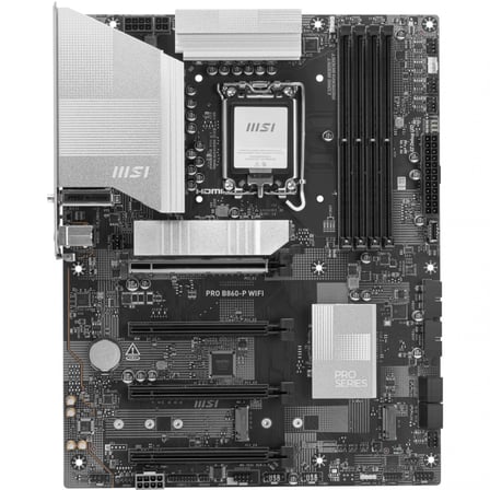 MSI PRO B860-P WIFI SOKET 1851 DDR5 8600MHZOC 3xM.2 1x TB4 HDMI DISPLAY 5G LAN WIFI 7 ATX