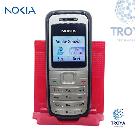 Nokia 1208 Renkli Ekran,Tuşlu Cep Telefonu, Sıfır, Sağlam Yapı, El Feneri, Asker Telefonu, Anne Baba Telefonu