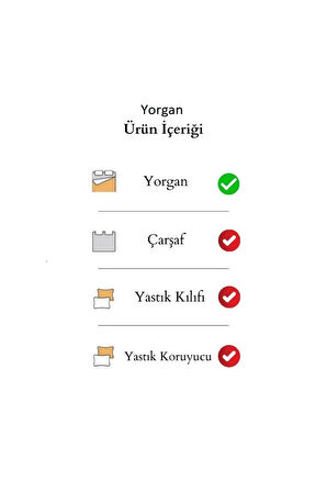 Çift kişilik Yıldız Welsoft Yorgan Çift Taraflı 195x215