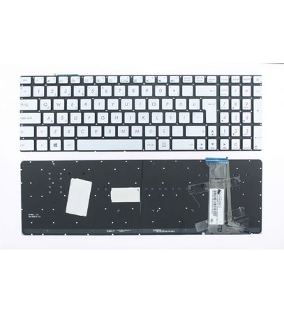 Asus ROG G771JW Klavye Silver Işıklı