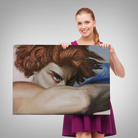 Düşmüş Meleğin Gözyaşları Tablosu, Alexandre Cabanel Fallen Angel's Eyes Tablosu-5384