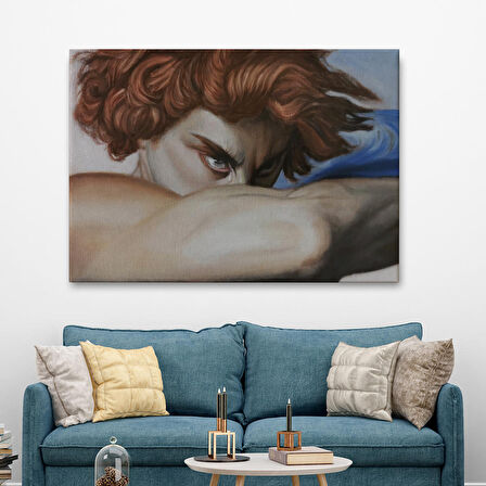 Düşmüş Meleğin Gözyaşları Tablosu, Alexandre Cabanel Fallen Angel's Eyes Tablosu-5384