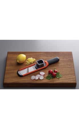  Joseph Joseph 20048 Handi-Grate 2'si 1 Arada Mini Rende ve Dilimleyici, Turuncu