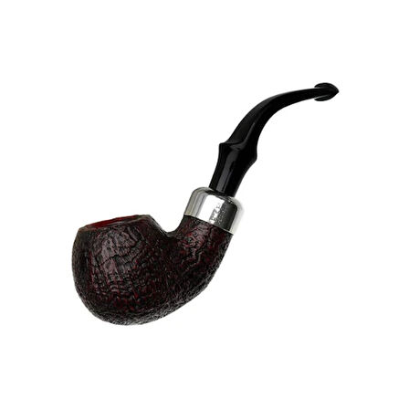 Peterson System Standard Sandblasted 302 9mm. Filtreli Akrilik Saplı Pipo 205870