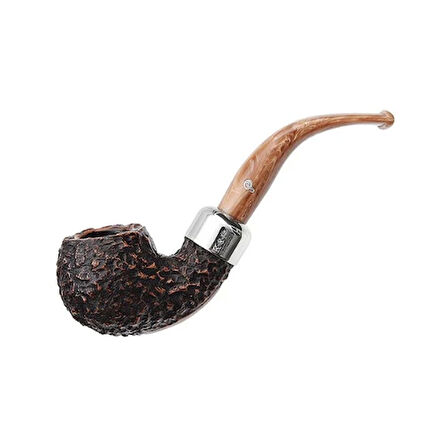 Peterson Derry Rusticated 3 9mm. Filtreli Akrilik Saplı Pipo 205771