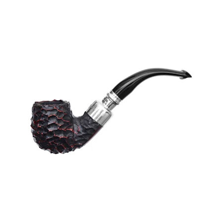 Peterson System Spigot Rusticated 314 9mm. Filtreli Vulcanite Saplı Pipo 205885