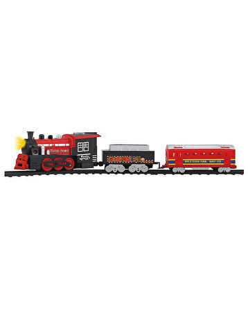 Pasifik Toys Classictran 20 Parça Işıklı ve Sesli 3lü Tren Seti 227