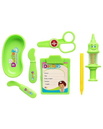 Pasifik Toys Işıklı Doktor Seti Mavi BS8602A