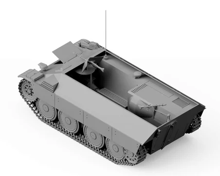 Thunder Model 1/35 German Gepanzerter Mannschaftstransportwagen Katzchen