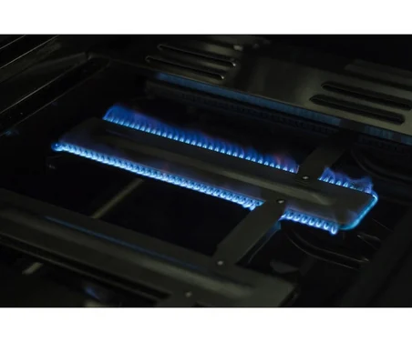 X350 Klasik LPG'li Barbekü - Led Işıklı, Pratik Kullanım, Geniş Izgara Alanı, Gri Mavi