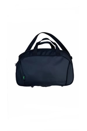 Siyah Lacoste Kumas Spor Gunluk ve Seyahat El Valizi Cod 1190