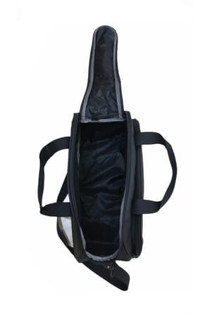 Siyah Lacoste Kumas Spor Gunluk ve Seyahat El Valizi Cod 1190