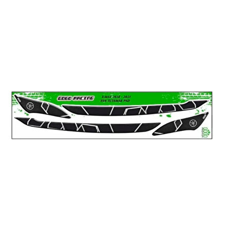 Gogo Yan Pad 004 Siyah Yamaha X-Max 2018-2024