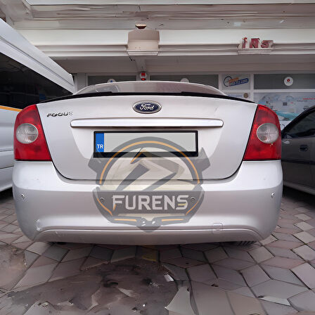 Ford Focus 2-2,5 Bagaj Üstü Slim Yarasa Spoiler Piano Black Parlak Siyah 2006-2011