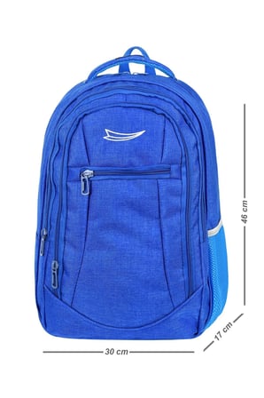 Su Gecirmez Cordura Kumas Punterez Dikisli Laptop ve Suluk Bolmeli Gunluk ve Okul Sirt Cantasi