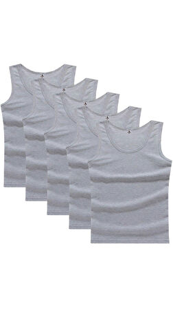 5 Adet Erkek Büyük Beden Battal Boy 105 Kilo - 205 Kilo Arası İçin Uygun Redzone Klasik Pamuk Atlet