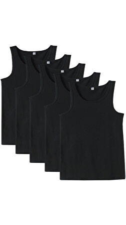 5 Adet Erkek Büyük Beden Battal Boy 105 Kilo - 205 Kilo Arası İçin Uygun Redzone Klasik Pamuk Atlet