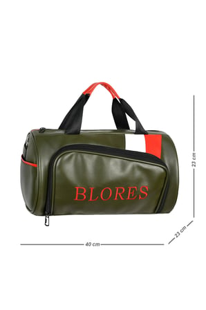 Silindir Spor Canta Telefon ve Cuzdan Gozlu 28L SC-11-0005 1.KALITE Full Astar Elite Nova Bag