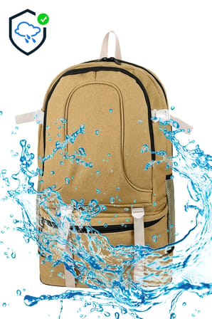 Seyahat Gunluk Outdoor Bel ve Omuz Destekli Cift Suluklu Laptop Bolmeli Dagci Sirt Cantasi