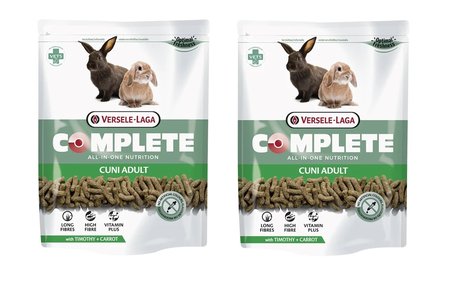 Versele Laga Complete Adult Yetişkin Tavşan Pelet Yem 500 Gr. X 2 Adet
