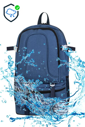 Seyahat Gunluk Outdoor Bel ve Omuz Destekli Cift Suluklu Laptop Bolmeli Dagci Sirt Cantasi