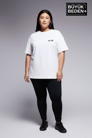 süperlife kadın büyük beden ar baskılı 3xl-6xl bisiklet yaka tshırt spr26btsk510-1