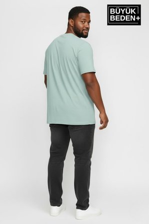 erkek büyük beden unified collective baskılı 3xl-6xl bisiklet yaka tshırt spr26bts510-10