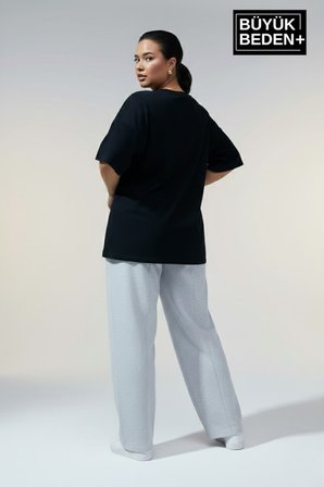 süperlife kadın büyük beden a baskılı 3xl-6xl bisiklet yaka tshırt spr26btsk510-12