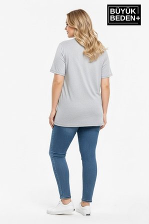 süperlife kadın büyük beden a baskılı 3xl-6xl bisiklet yaka tshırt spr26btsk510-12