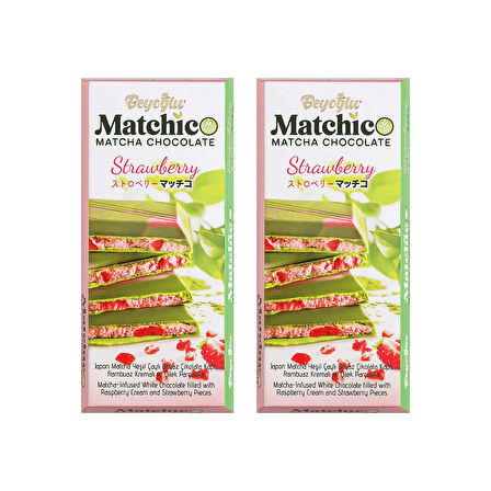 Beyoğlu Matchico Matcha Çikolata 95 gr x 2 Adet
