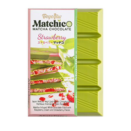 Beyoğlu Matchico Matcha Çikolata 95 gr x 2 Adet