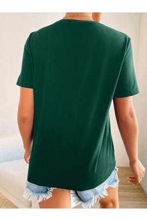 Unisex Atatürk Tasarım Basklı Tshirt