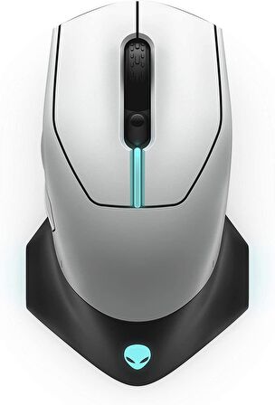 Dell Alienware 610M Kablolu/Kablosuz Gaming Mouse AW610M Ay Işığı