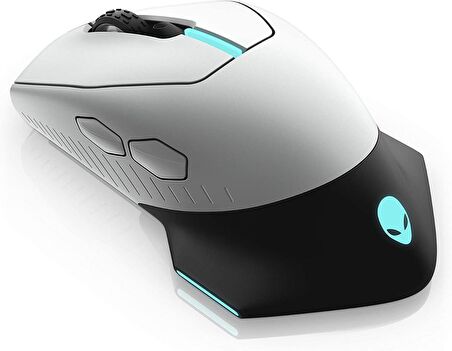 Dell Alienware 610M Kablolu/Kablosuz Gaming Mouse AW610M Ay Işığı