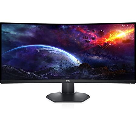 Dell S3422DWG 34 3440x1440 144Hz 1ms HDMI DP HDR 400 Curved Led Monitör