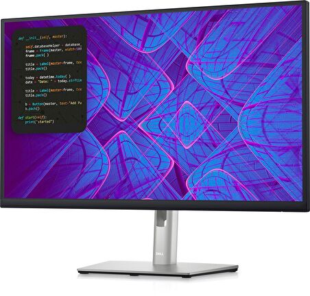 DELL P2723QE 27" 8ms 60Hz 4K UHD 3840x2160 HDMI Type-C DP USB RJ45 Asansör Pivot IPS LED Monitör